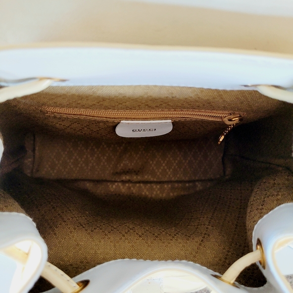 Gucci Bamboo Handle Drawstring Backpack - Picture 3 of 8